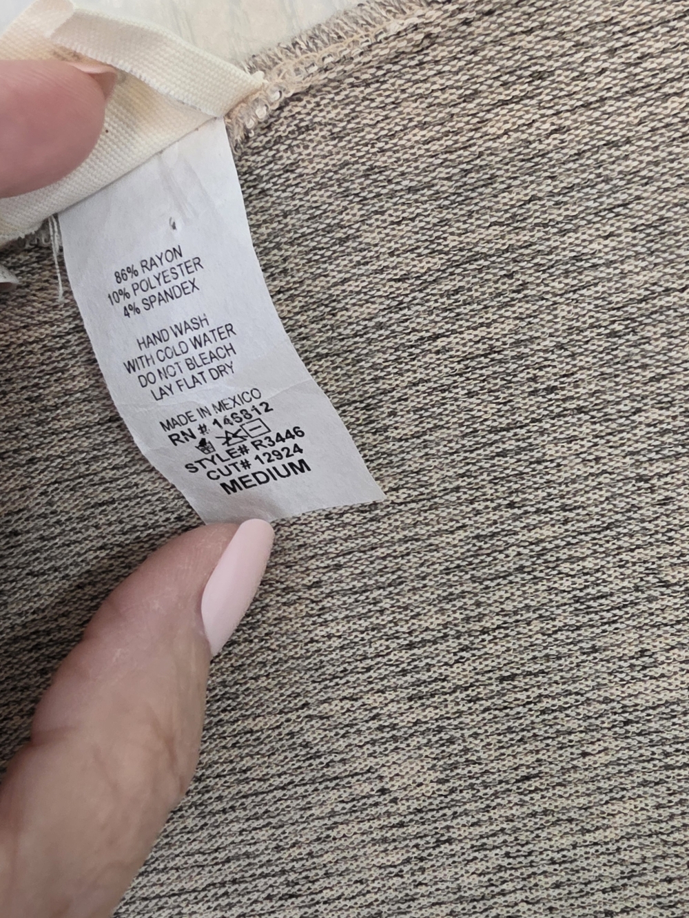 Caution To The Wind Cream Tie-Front Layered-Sleeve Cardigan - Picture 4 of 6